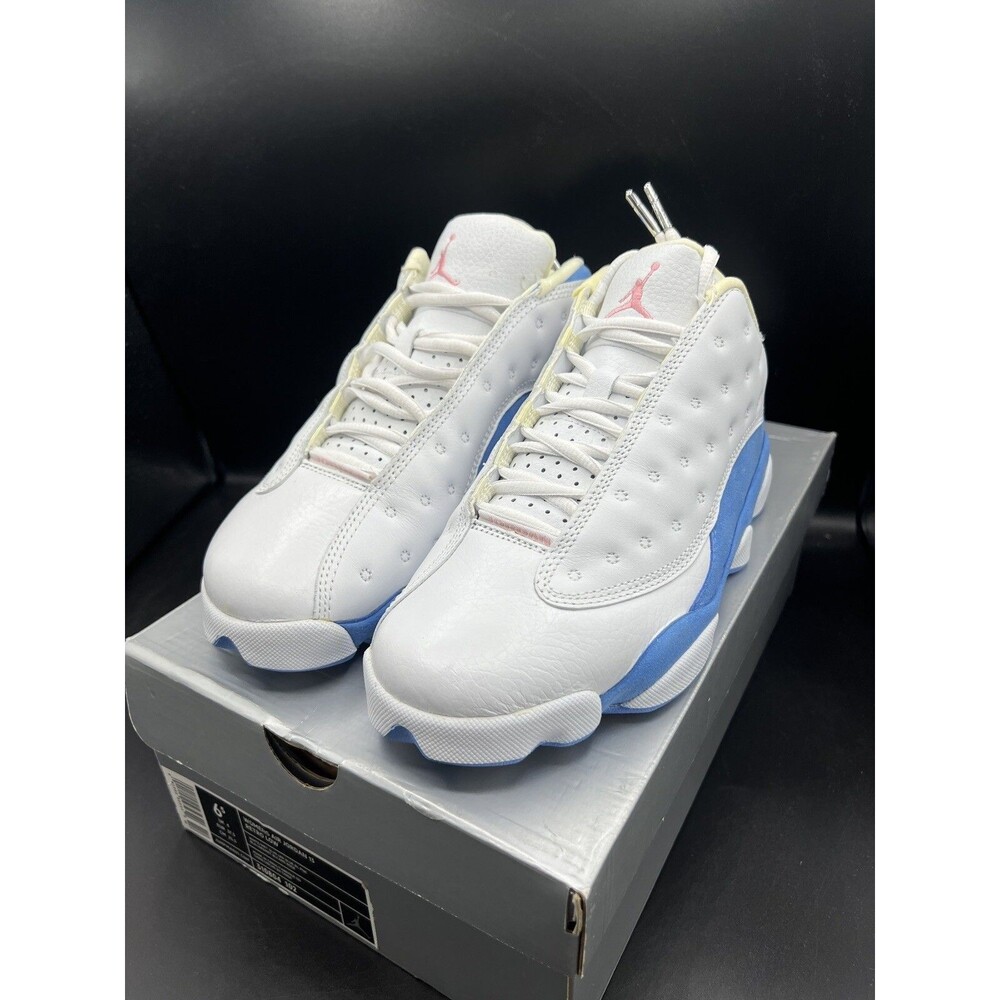 Air Jordan 13 Retro Low University Blue UNC 2005 (310804-102) Wmn’s SZ 6.5 READ